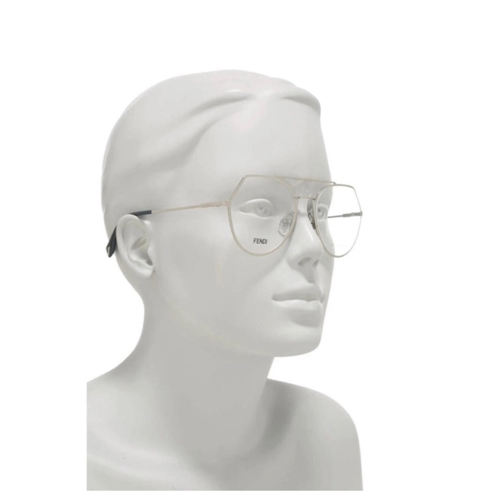 Fendi Eyeglasses Eyeglasses in silver - Picture 2 of 9